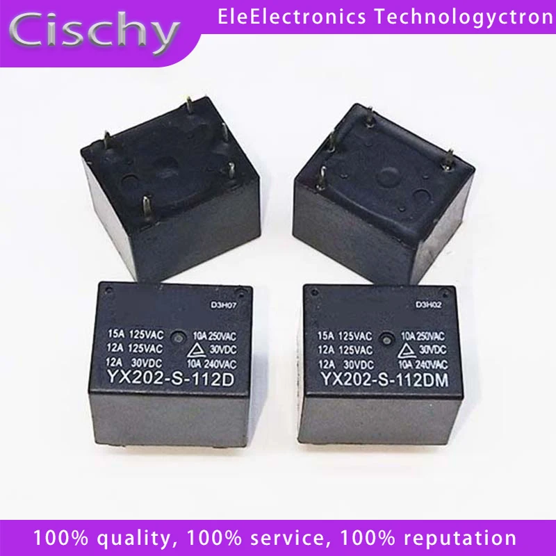 Новая одежда для маленькой девочки 2 шт./лот T73 YX202-S-112D 12V 4PIN 5PIN YX202-S-112DM реле 15A 4PIN