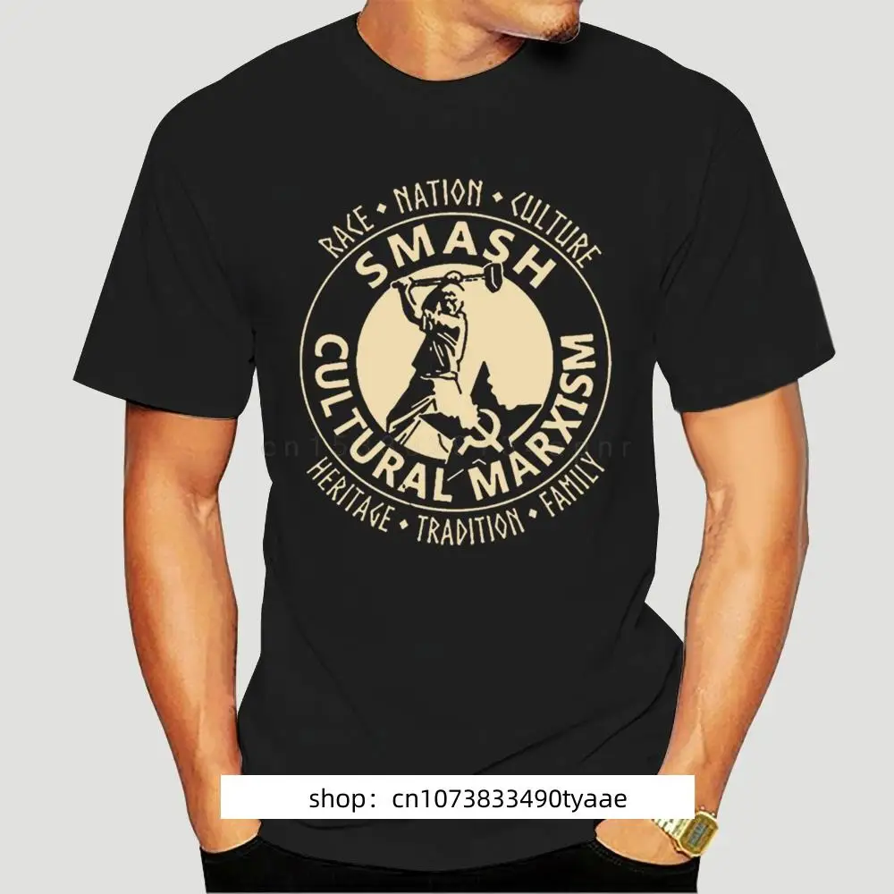 

Футболка с изображением разбитого культурного махизма, футболка с изображением коммунистической анти-антифы, патриота, националистическо...