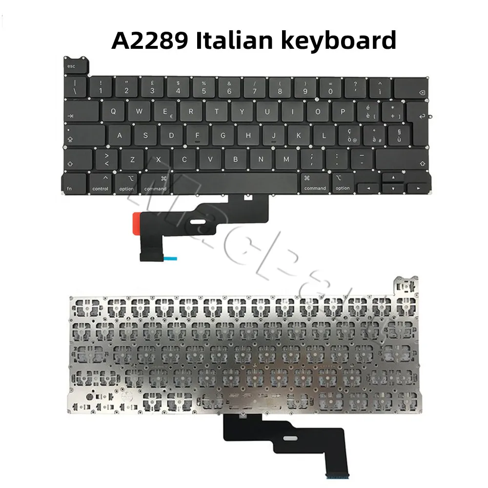 Новая итальянская Клавиатура для ноутбука Macbook Pro A1706A1708 A1989 A1990 A2141 A2251 A2289 A2179 A2337 A2338