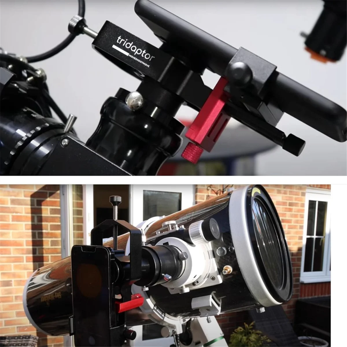 Универсальный держатель для телефона и телескопа с 3 Осями крепления