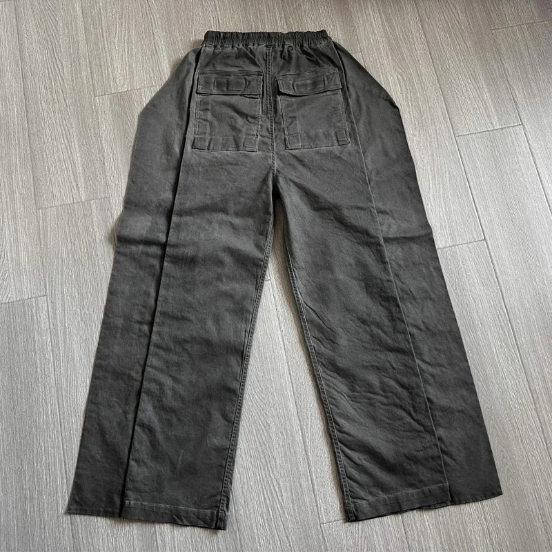 Мужские повседневные джинсовые брюки High Street потертые джинсы для мужчин карго со