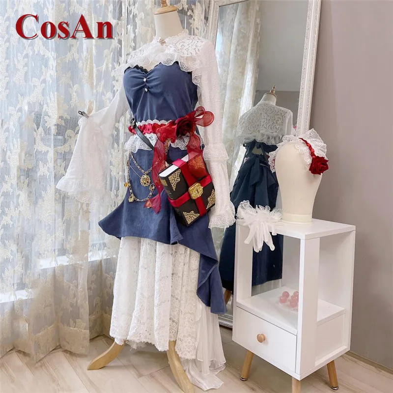 

CosAn Game Touhou Project Alice Cosplay Costume Elegant Sweet Mermaid Dress Activity Party Role Play Clothing Custom-Make