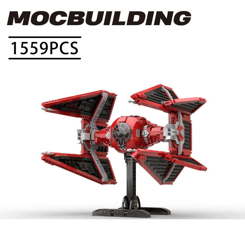 

Новинка 2022, конструктор MOC из фильма "Звездные войны", Боевой истребитель, перехватчик, Звездный истребитель, Коллекционная серия, набор кирп...