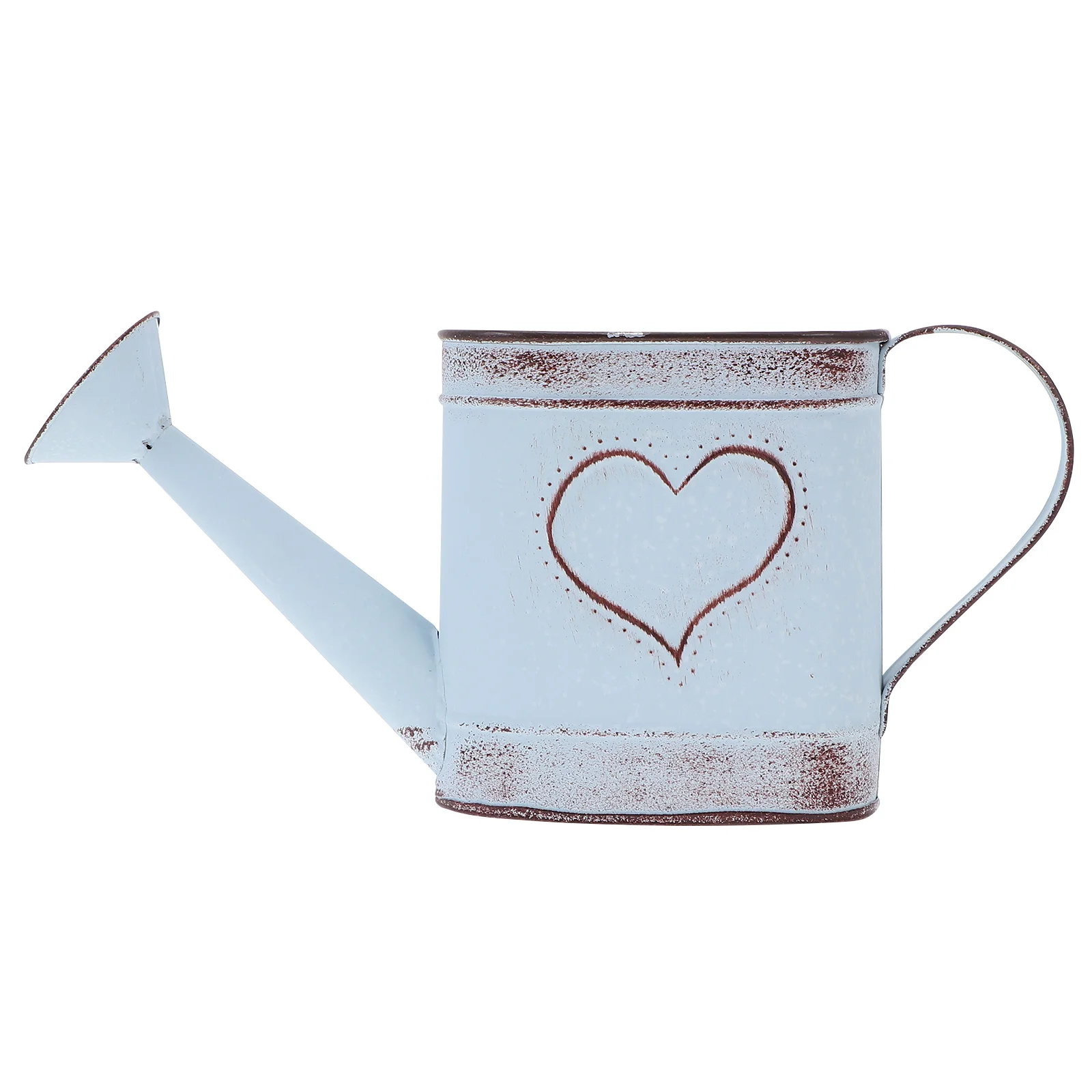 

Kettle Flower Pot Home Watering Vintage Decor Iron Vase Garden Can Small Succulent Plants Live Flowerpot Bucket