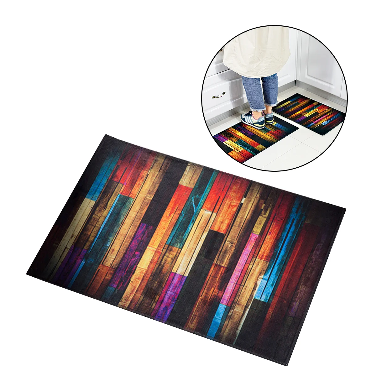 

Indoor Floor Mats Wooden Board Doormat Welcome Doormat Bedroom Mats Non Skid Bath Mat Indoor Doormat