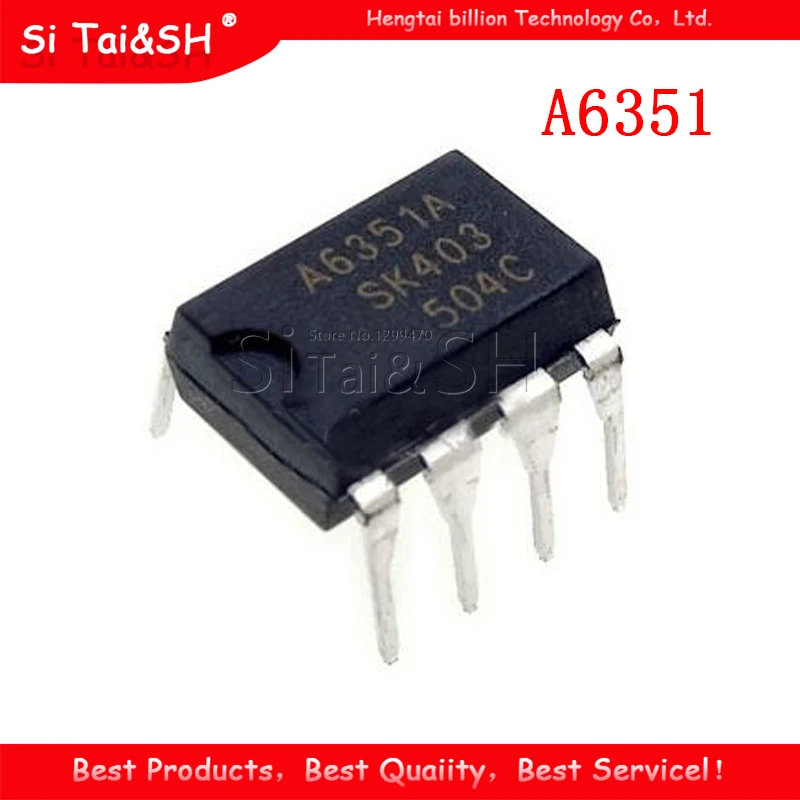 10 шт., флэш-чип для управления питанием A6351 A6351A DIP-8