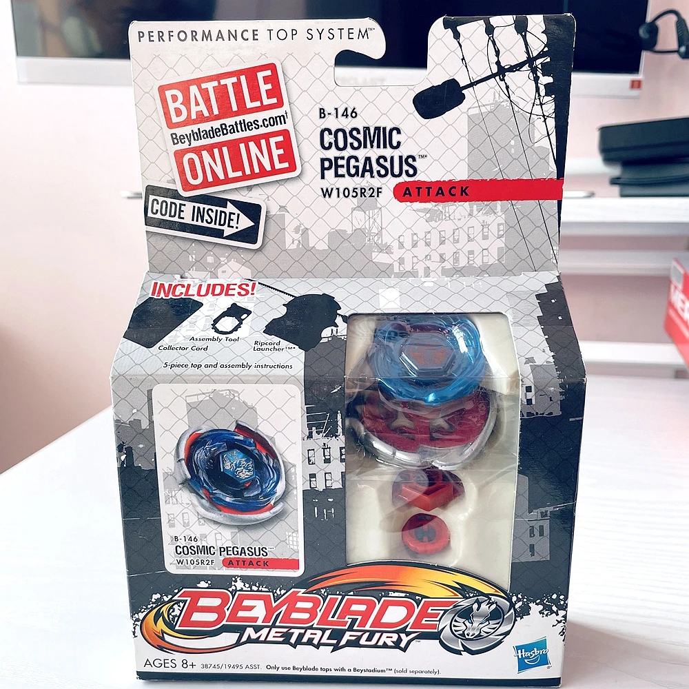 

BEYBLADE METAL FURY B-146 COSMIC PEGASUS W105R2F ATTACK