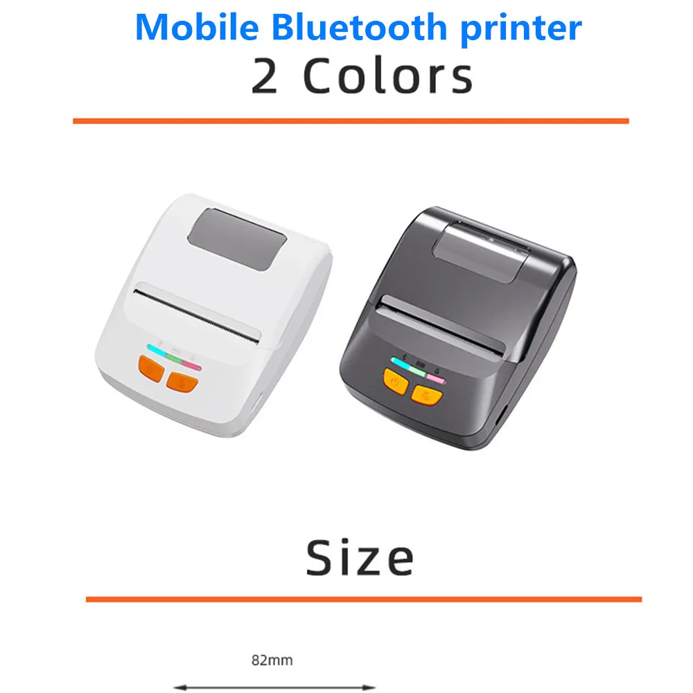 

Thermal Printer 2 inch Receipt POS Printer 58mm Bluetooth Android/iOS