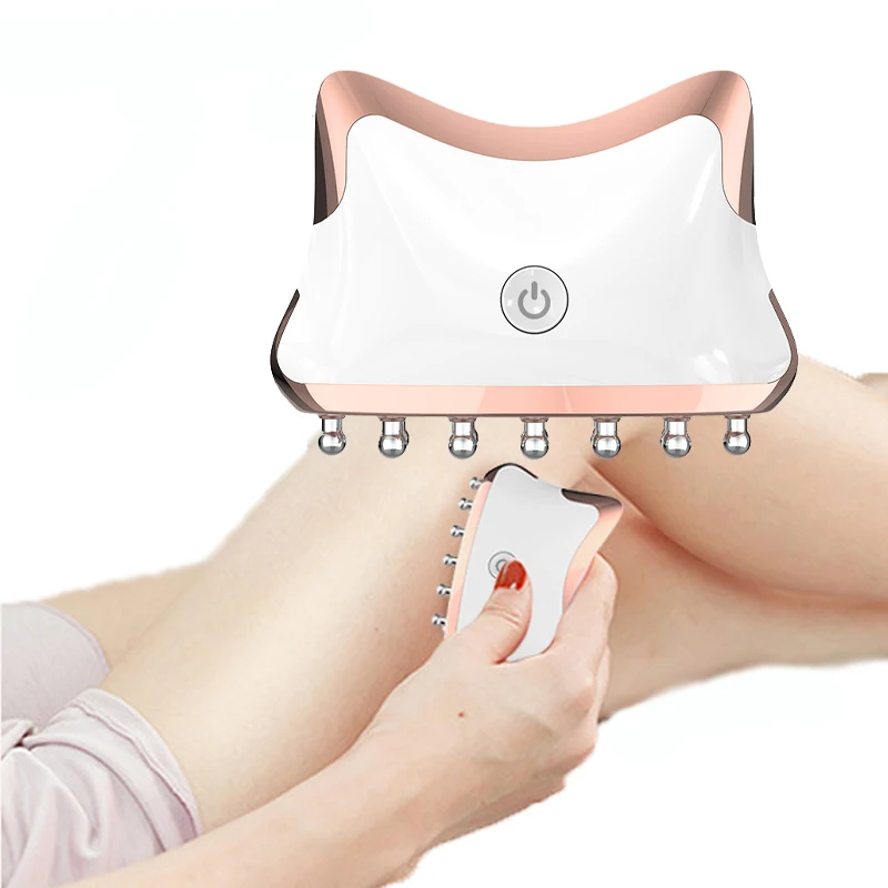 

TCMHEALTH Electric Scraping Body Massager EMS Phototherapy Meridian Dredging Body Massage Neck Beauty Electric Gua Sha Tool