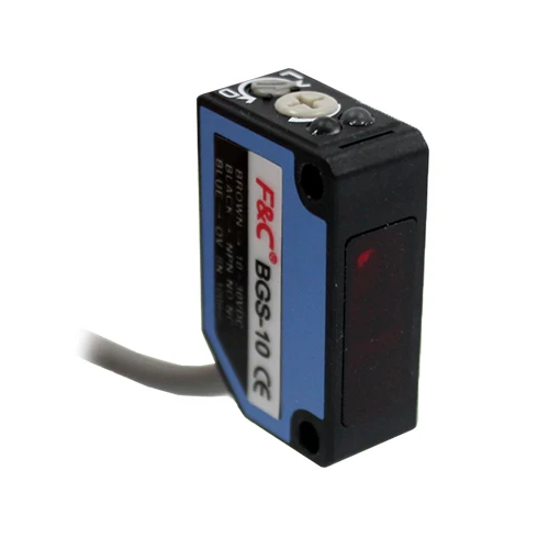 

Фотодатчик с функцией подавления заднего фона, датчик функции BGS без влияния цвета, фотоэлектрический датчик с фиксированным расстоянием