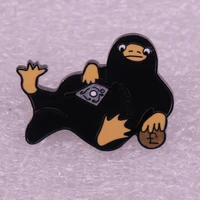 magical animal gorilla jewelry gift pin wrap garmentfashionable creative cartoon brooch lovely enamel badge clothing accessories