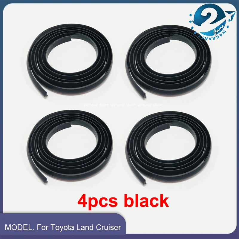 

Резиновая уплотнительная лента для Toyota Land Cruiser LC80 4500 1991-1997/Prado LC95 3400, 1,5 м