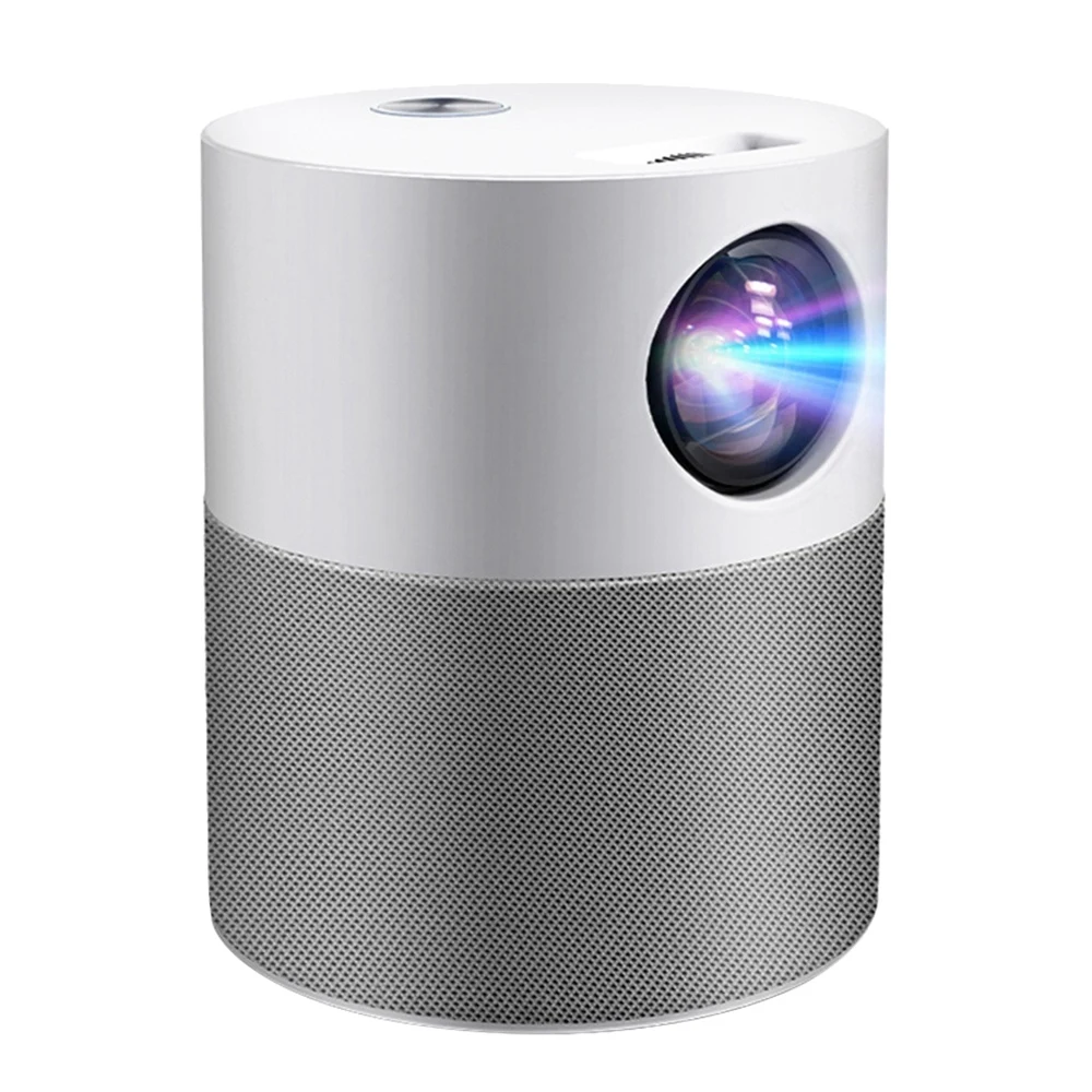 

Full HD 1080P Projector Android Beamer LED Mini Projector Decoding Video Projector for Home Theater Mobile Phone-EU Plug