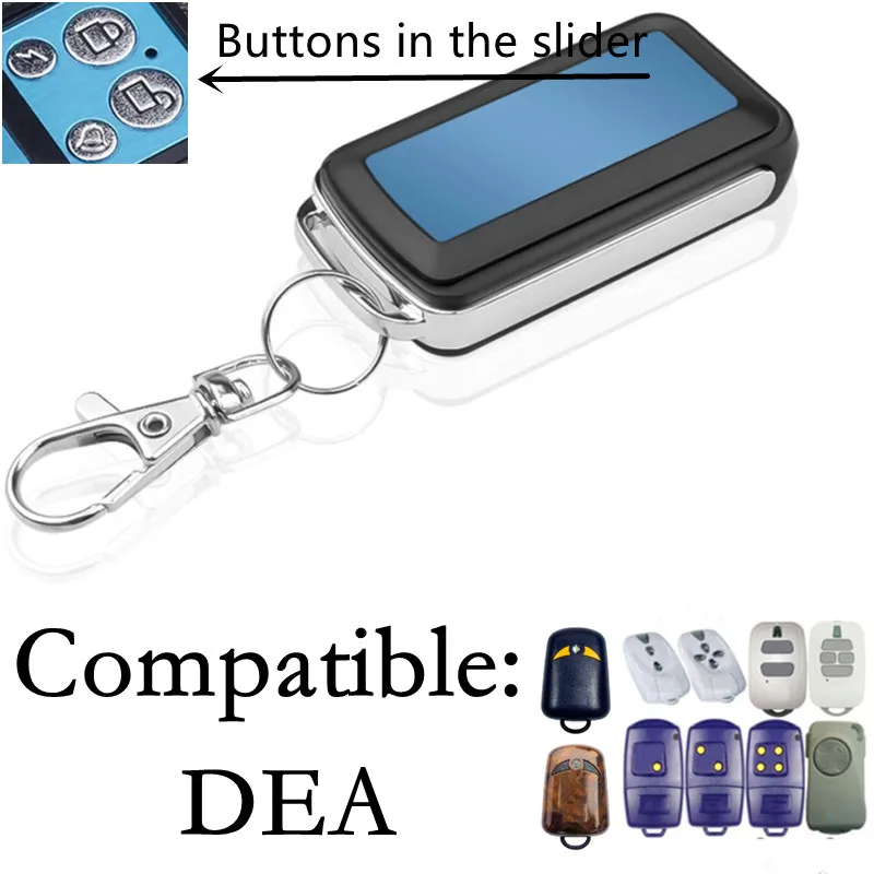 

Newest DEA GT2M GT4M DEA MIO TD2 TD4 punto-2 punto-4 433-1 433-2 433-4 433mhz Garage Door Remote Control Gate Clone