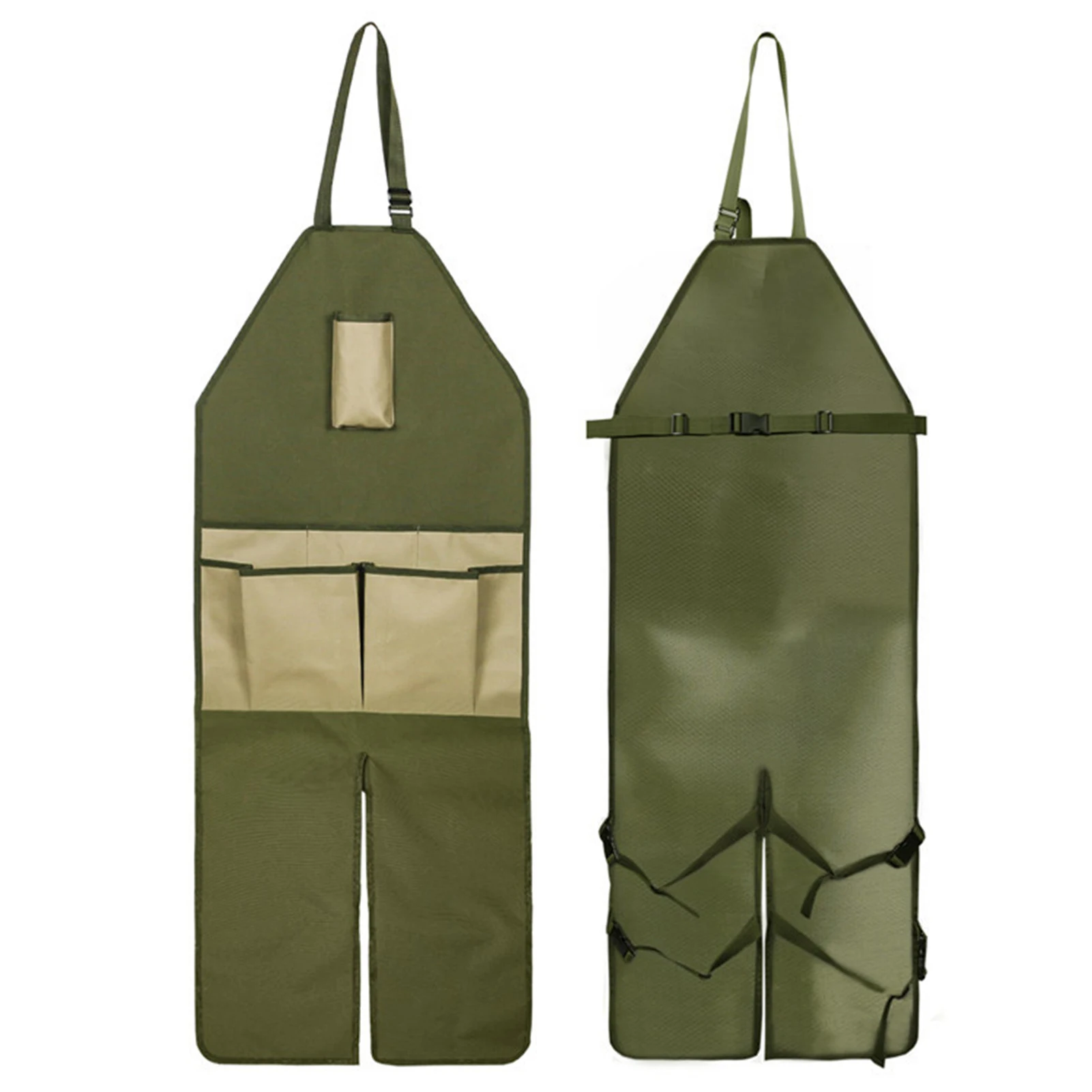 

Garden Supplies Gardening Leggings Apron Adjustable Garden Apron Multiple Pockets Comfortable Apron For Gardening Pottery Lawn