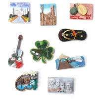 world famous resorts travelling fridge magnets various countires tourism souvenirs fridge stickers home decor wedding gifts