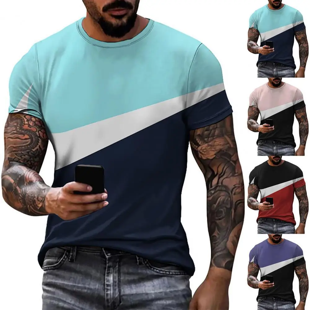 

New Men T-shirt Cotton Short Sleeves black Undershirt Male Solid stripe Mens Tee Summer Clothing Homme camiseta masculina