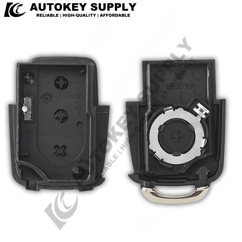 AutokeySupply складной автомобильный флип-ключ с дистанционным управлением