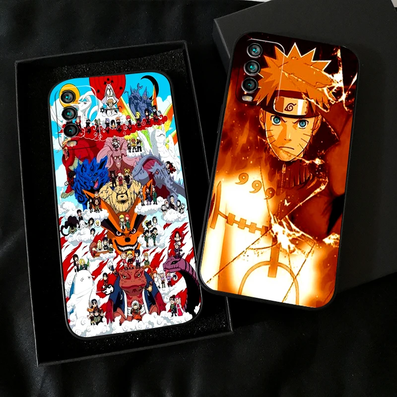

Naruto Japan Anime For Xiaomi Redmi 9T Phone Case For Redmi 9T Funda Silicone Cover Soft Black Liquid Silicon Carcasa