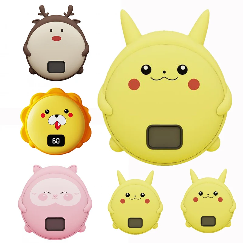 

Портативный USB-обогреватель Pikachu, электрический обогреватель для рук, зимний двухсторонний, с зарядкой от USB