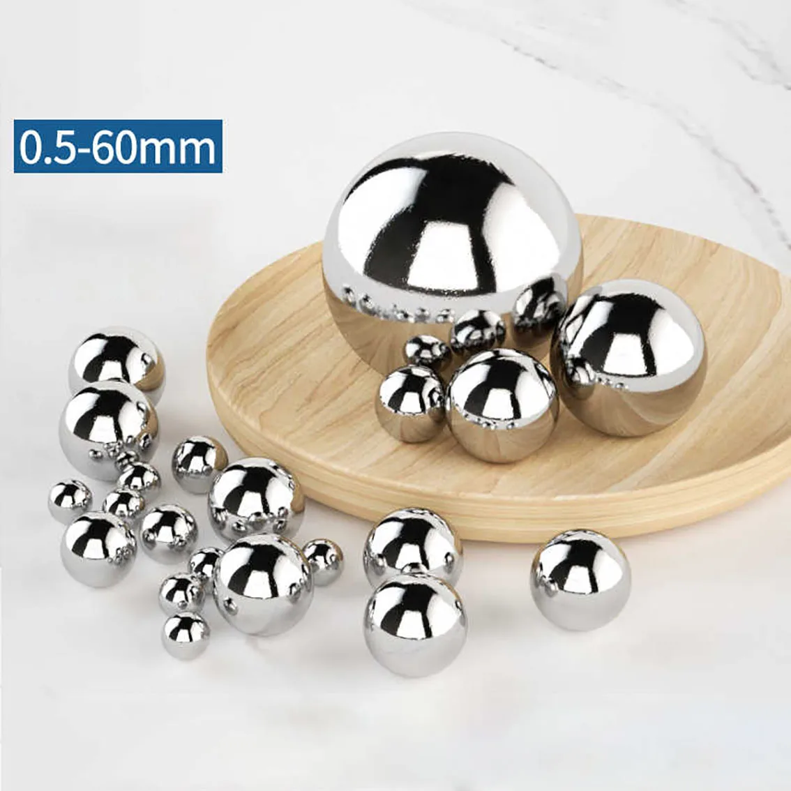 1-1000 шт. шарики из нержавеющей стали 0 5/0 7/0 8/1/1 4/304-60 мм