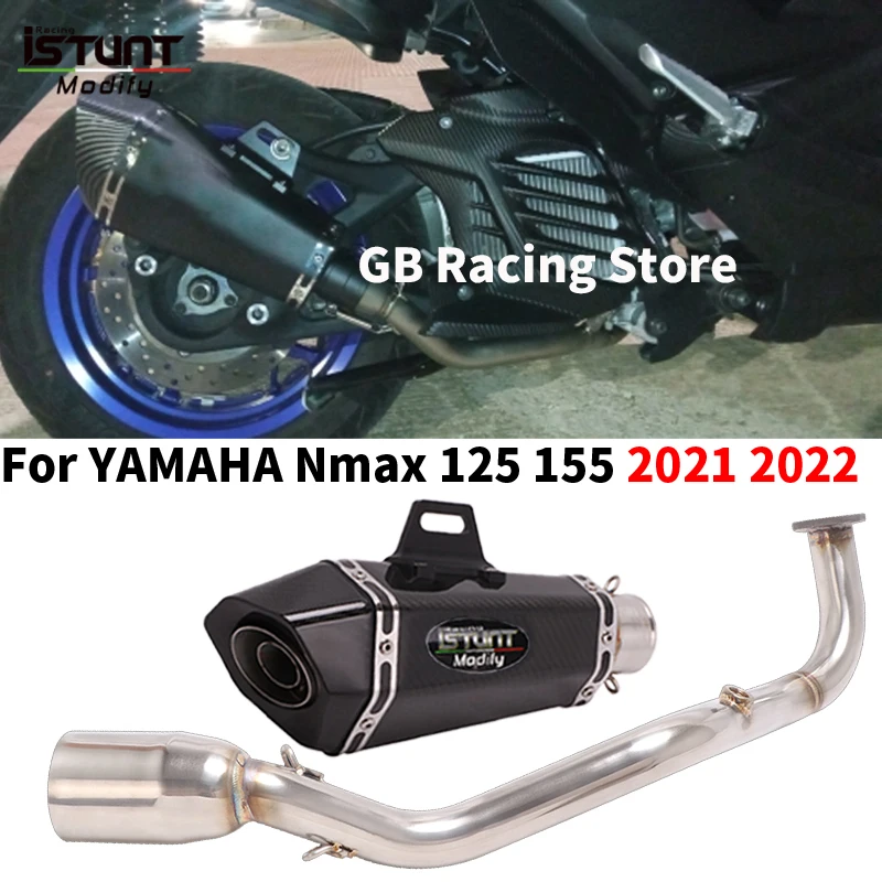 

Выхлопная труба для YAMAHA NMAX 125 155 NMAX155 2020 2021 2022, 51 мм