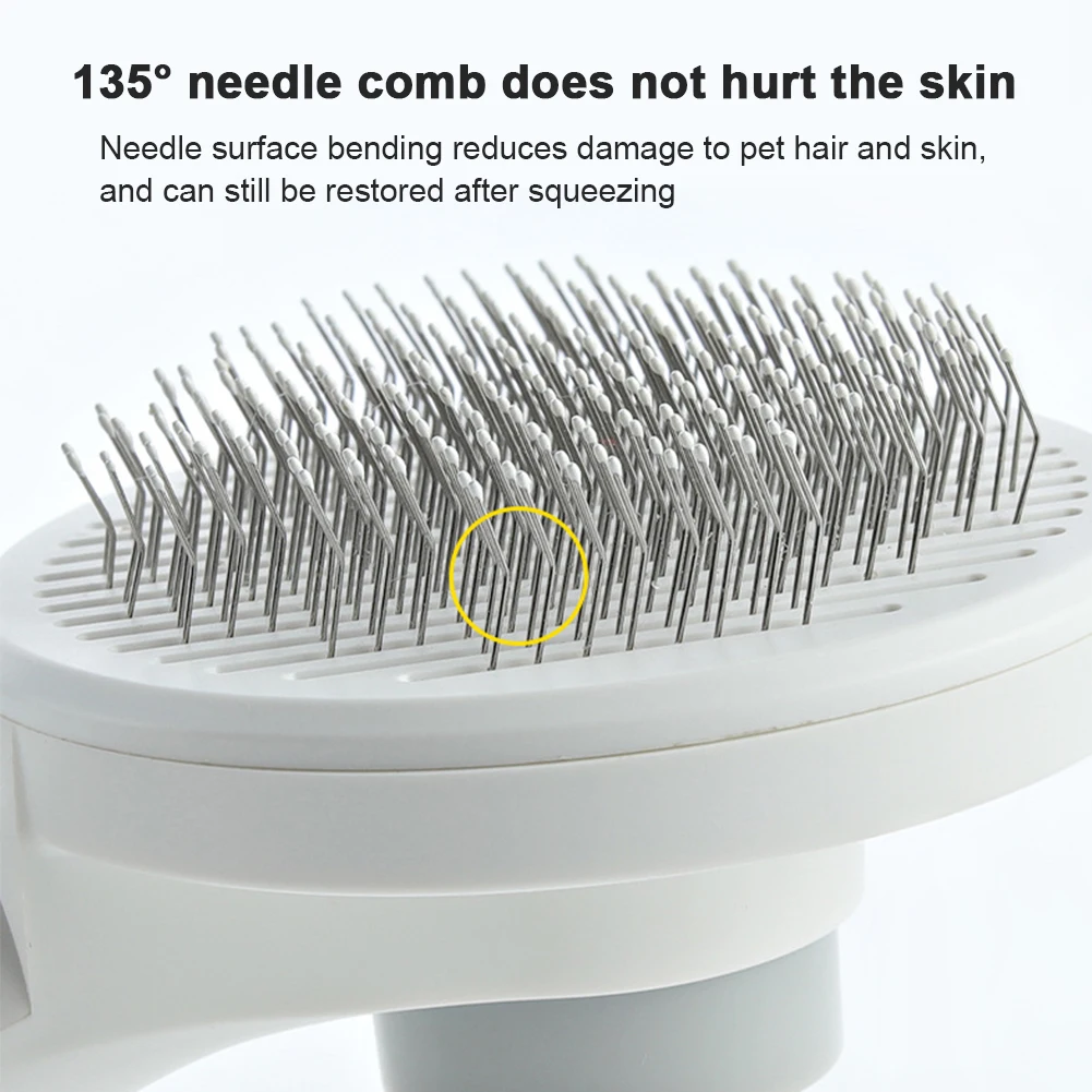 Самоочищающаяся расческа для кошек собак удаление волос улучшение