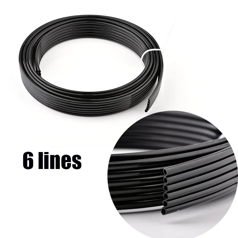 

10 Meter UV ink tube 4 lines 6 lines 8 lines ways for Epson DX4 DX5 DX7 head pipe/Mimaki Mutoh Xuli Galaxy printer ink hose UV