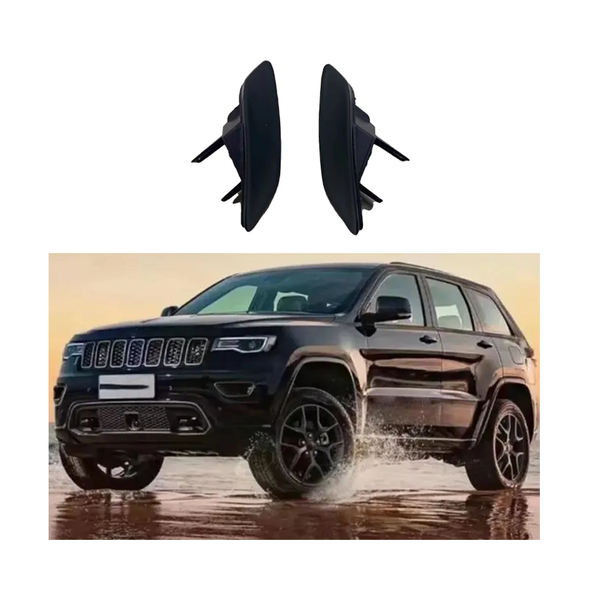 Автомобильная фара с распылителем воды для Jeep Grand Cherokee 2017-2021