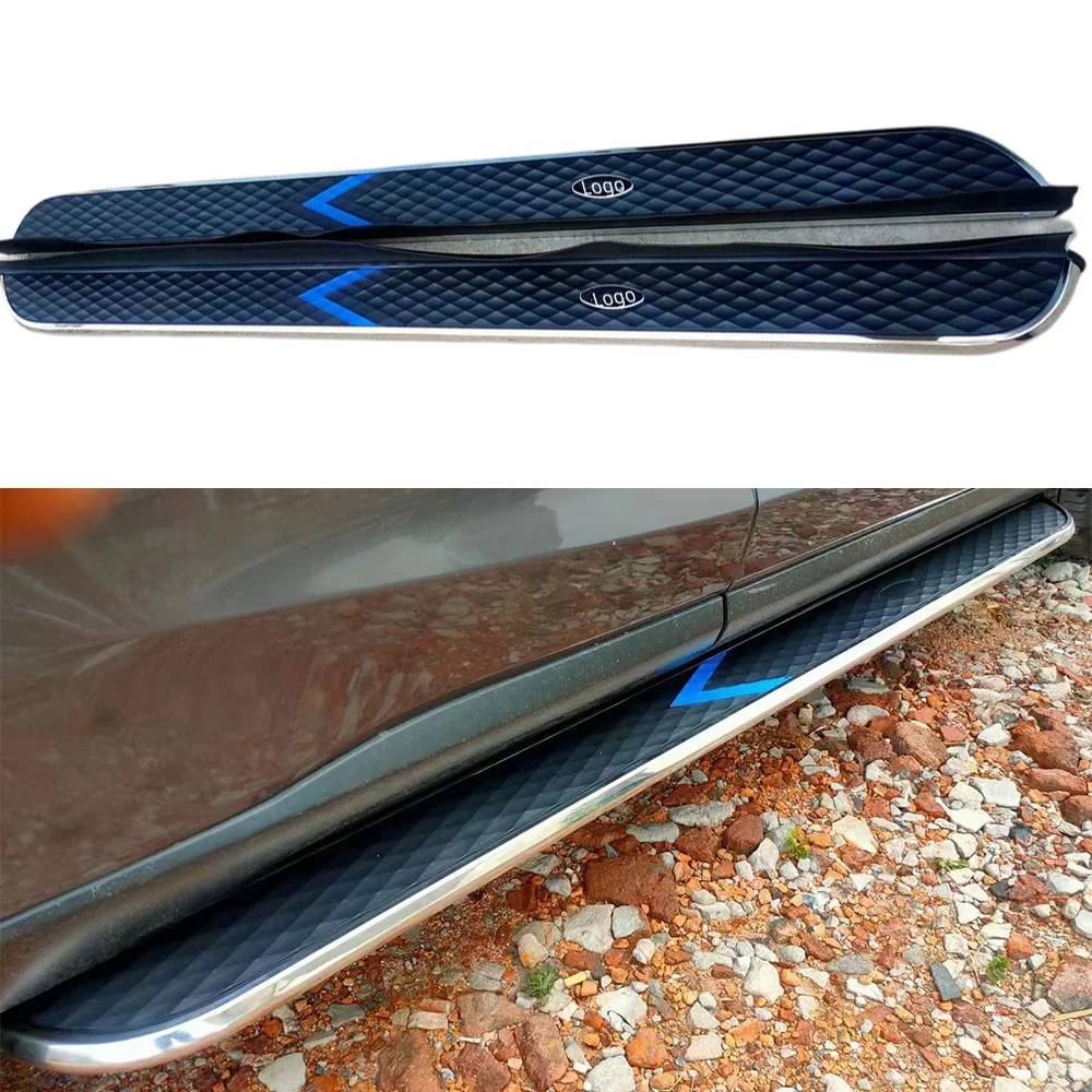 

Алюминиевая фиксированная подножка, боковая трубка, боковая подножка, педаль Nerf, балка подходит для 2014-2021 Acura MDX, 2 шт.