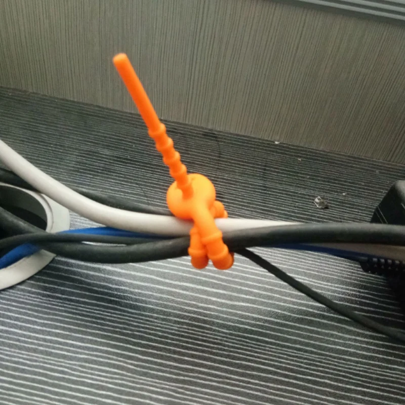 Пищевой пакет распродажа бытовая практичная цветная силиконовая кабельная