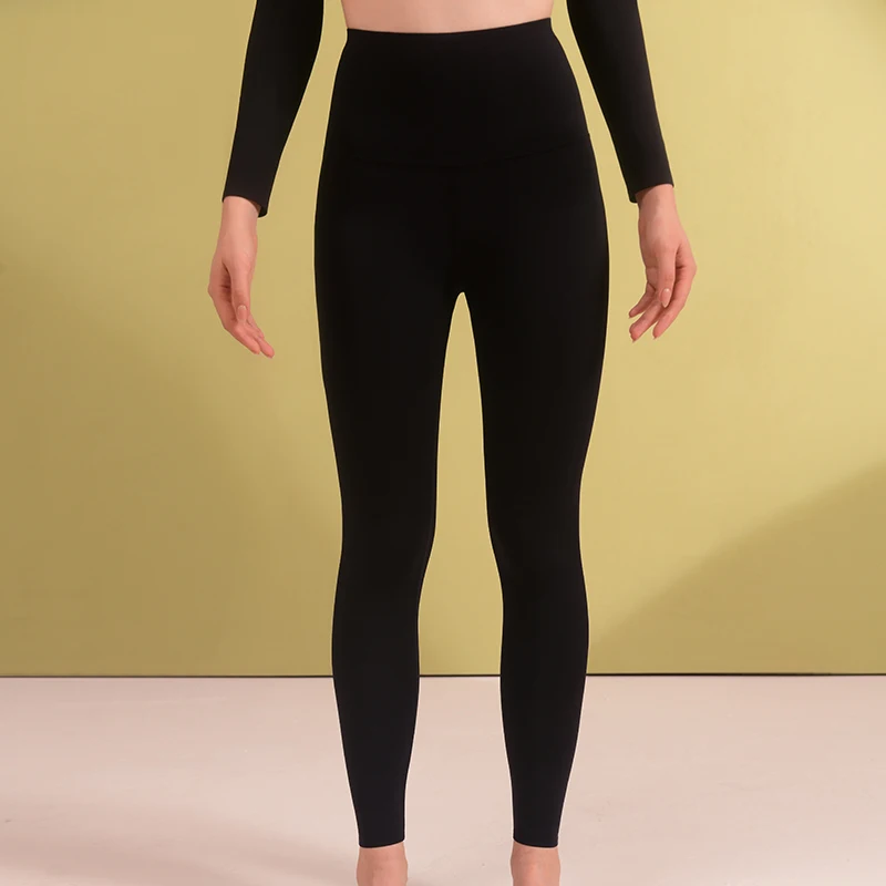 Sujiin Winter Warm Thermal Tights Women 2022 Heat Soft Leggings High Waist Baselayer Legging Pant Thermal Underwear Bottom