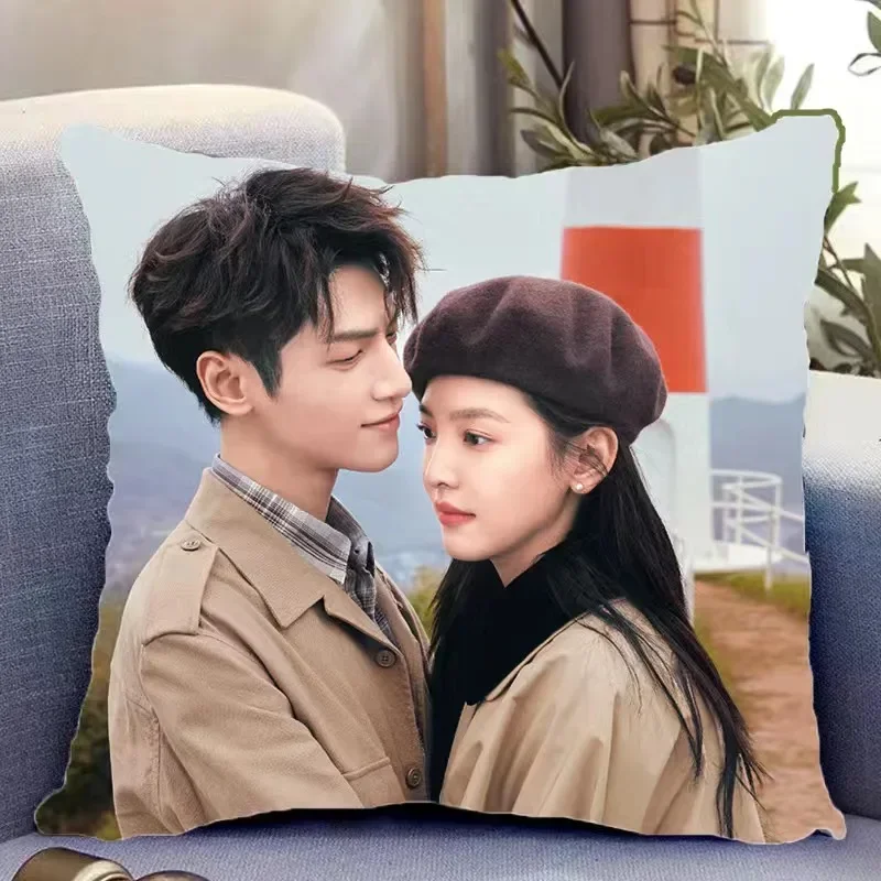 Leo Zhang Runan Luo Yunxi HD Двусторонняя Автомобильная Подушка С Принтом