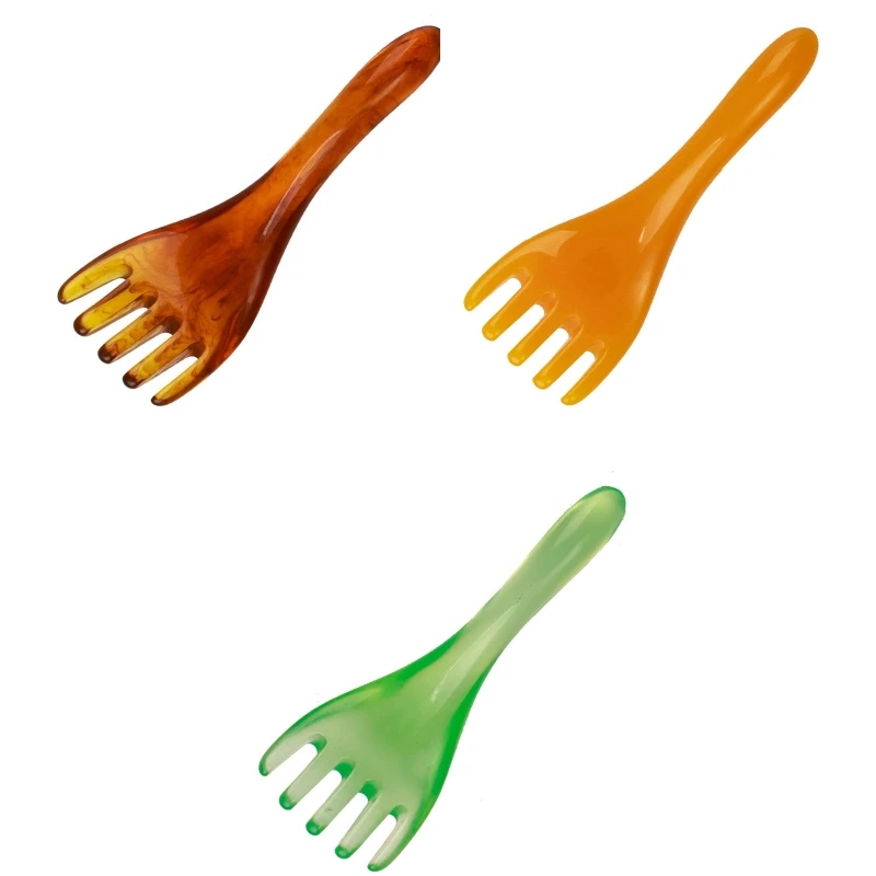 

Полимерная пятизубчатая Расческа для глаз Y-образная вилка для носа скребок для головы Sk Прямая поставка