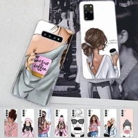maiyaca fashion coffee women phone case for samsung s21 a10 for redmi note 7 9 for huawei p30pro honor 8x 10i cover