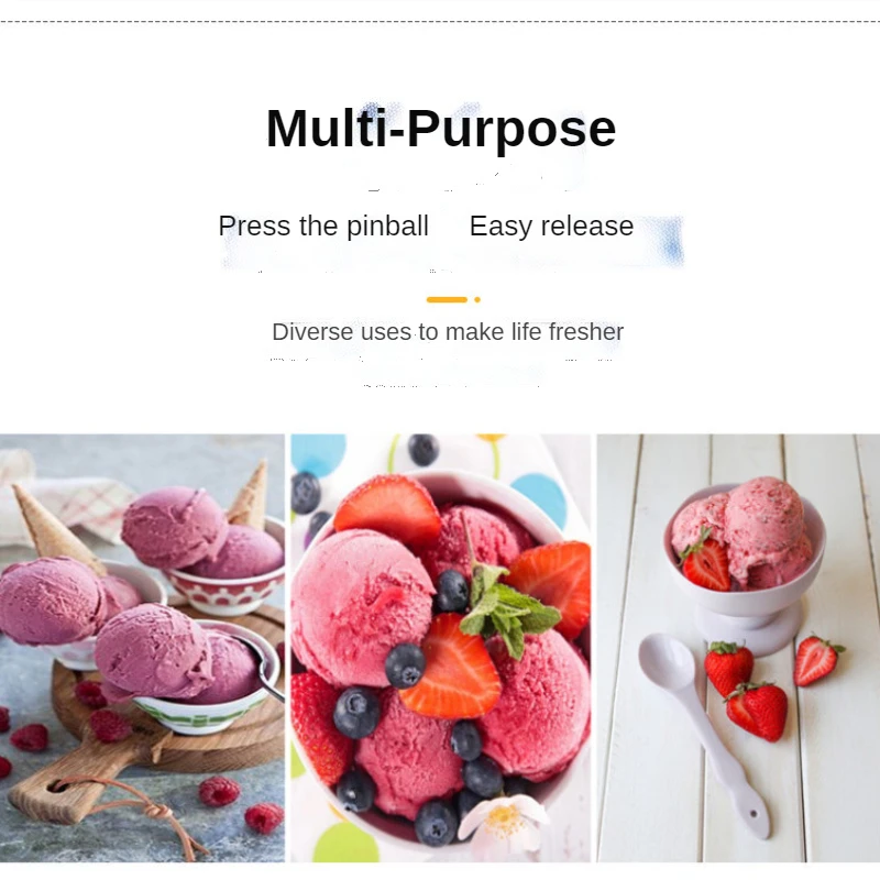 Совок для мороженого из нержавеющей стали совок двойного назначения фруктов