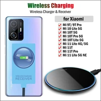 Wireless Charger Receiver for Xiaomi 11T 10T Pro Lite Wireless Charging Adapter USB Type-C Connector