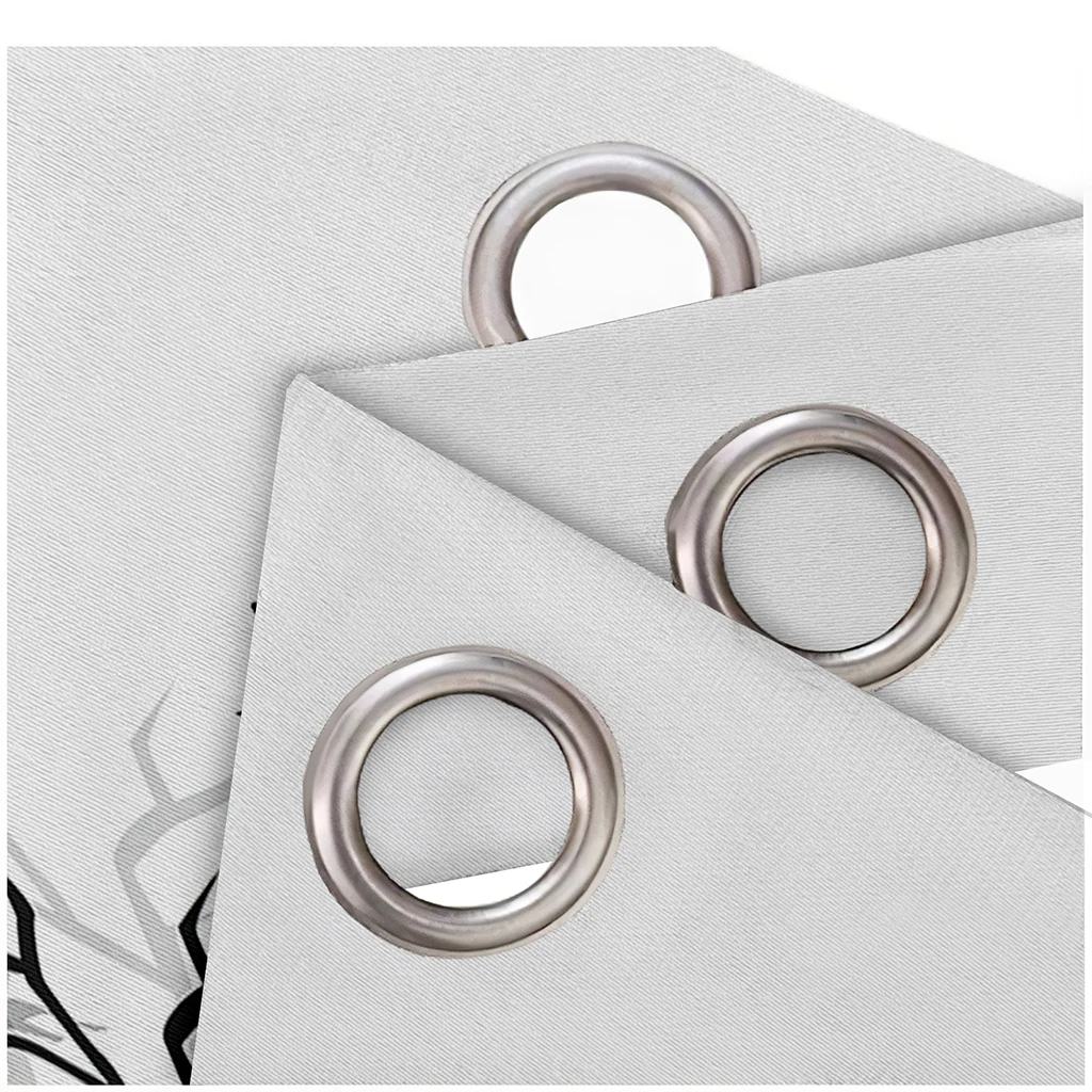 Занавеска с маленьким деревом и овечкой роскошная декоративная 3D занавеска для