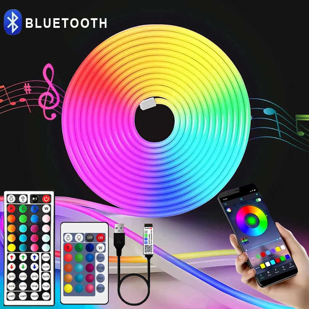 

Mikenoon RGB неоновая светодиодная лента 5В