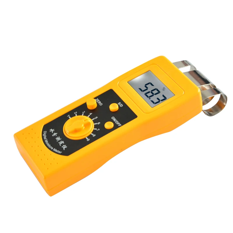 

Textile moisture meter leather cloth clothes moisture detection yarn moisture regain meter dry humidity meter.