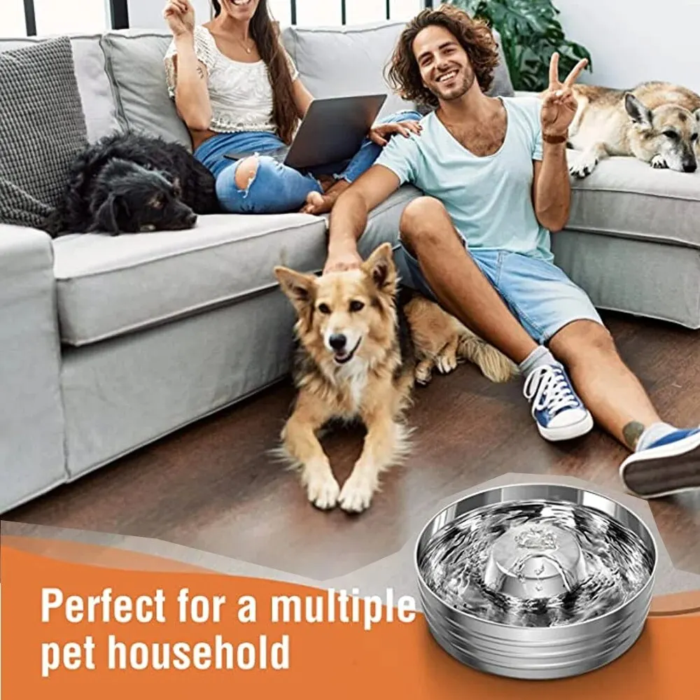 Автоматический Поильник для кошек питьевой фонтан из нержавеющей стали