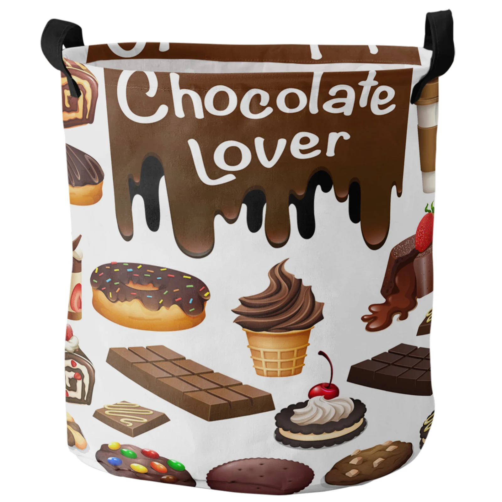 

Складная корзина для белья, кофейный пончик, десерт