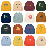 kids boys girls sweaters 2022 autumn winter brand baby sweatshirts cute cartoon dog print children tops pullover sweater 1 10y