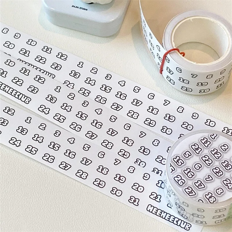 markii Kawaii 3M DIY Hand Tent Tape Sticker Cartoon Animal Symbols Kpop Decorative Stickers Cute Cartoon School Stationery