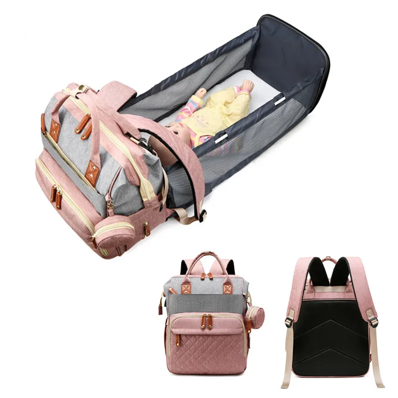 

Детские кроватки для детских колясок, рюкзак для смены мам, портативные многофункциональные дорожные кроватки, сумки для мам, сумки для подгузников
