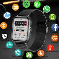 2022 new smart watch men heart rate blood pressure full touch screen sports fitness watch bluetooth for android ios smart watch