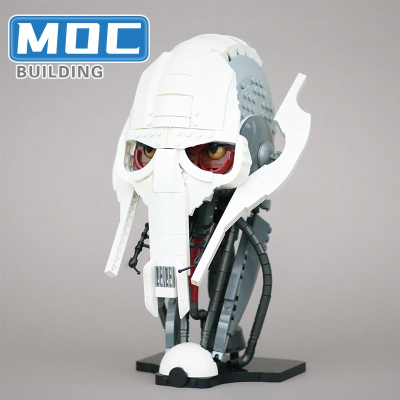 Шлем из серии Звездные войны модель белый общий бюст новые идеи по фильму