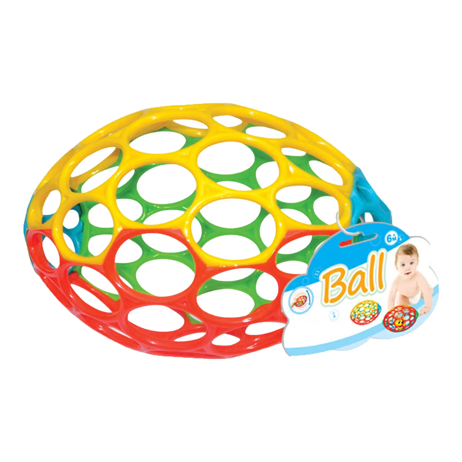 

Babies Teeth Balls Toy Multiple-Functional Food Grade Molar Balls Bite Balls With Rattle For Toothache Relief Exercise Grip