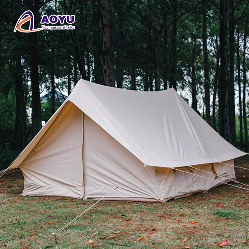 AOYU высокое качество 5 м 2 двери 4-6 человек водонепроницаемые парусиновые