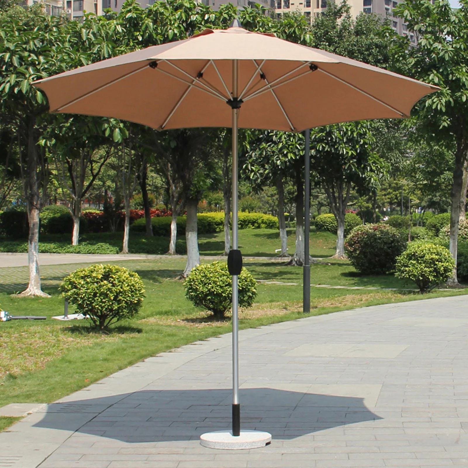 Parasols Replacement Sunshade Cover Outdoor Garden Waterproof Sunshade Covers For Beach Pool Market Table Awning Without Bracket